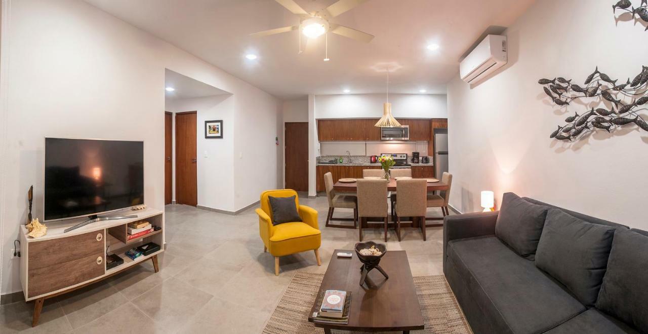 Gulliver Condo - Free Beach Club Access & Bikes Tulum Exterior foto